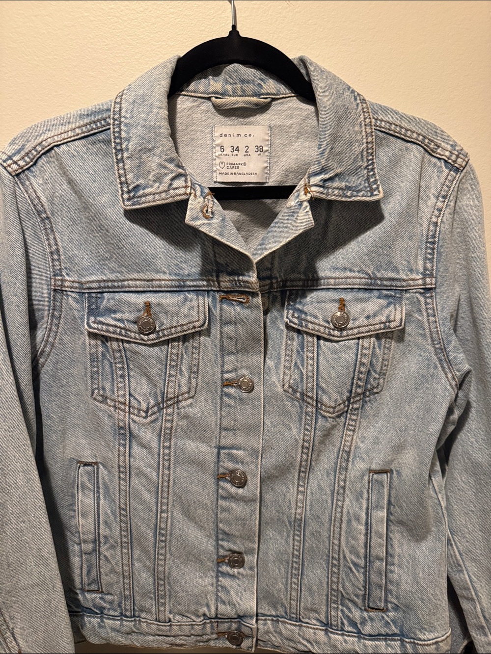 Light Wash Blue Jean Jacket - Women's